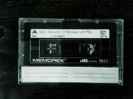 Dave Fanning Interviews 1986 tape